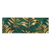 Seamless pattern with golden ferns naambadge (Voorkant)