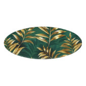 Seamless pattern with golden ferns naambadge (Voorkant)