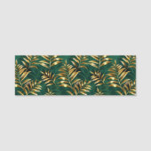 Seamless pattern with golden ferns naamplaatje (Voorkant)