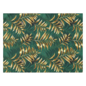 Seamless pattern with golden ferns tafelkleed (Voorkant (Horizontaal))