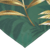 Seamless pattern with golden ferns tafelkleed (Gekanteld)