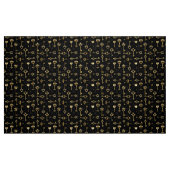 Seamless Pattern with Golden Keys Stof (Fat Quarter)