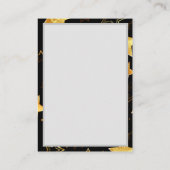 Seamless pattern with Golden Stars Advieskaart (Achterkant)