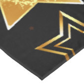 Seamless pattern with Golden Stars Tafelkleed (Gekanteld)