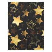 Seamless pattern with Golden Stars Tafelkleed (Voorkant)