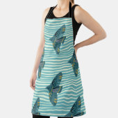 Seamless pattern with hand drawn bird buletive sil schort (Insitu)