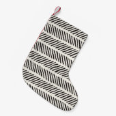 Seamless pattern with hand drawn brush strokes. In Kleine Kerstsok (Voorkant (Hangend))