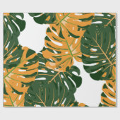 Seamless Pattern with Hawaiian Rainforest. Retro C Cadeaupapier (Vlak)