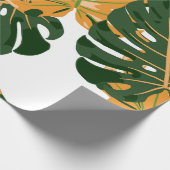 Seamless Pattern with Hawaiian Rainforest. Retro C Cadeaupapier (Hoek)