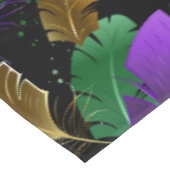 Seamless Pattern with Mardi Gras feathers Tafelkleed (Gekanteld)