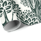  seamless pattern with old deciduous trees. Styliz Cadeaupapier (Rol Hoek)