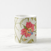 Seamless pattern with stylized ornamental flowers koffiemok (Center)