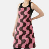 Seamless pattern with wavy stripes in retro style. schort (Insitu)