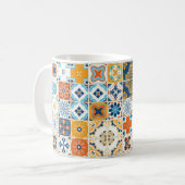 Seamless pattern with with Portuguese tiles. illus Koffiemok (Voorkant links)