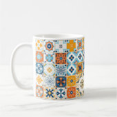Seamless pattern with with Portuguese tiles. illus Koffiemok (Links)