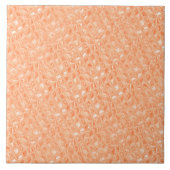 Seamless Peach Decorative Ceramic Tegel Tegeltje (Voorkant)