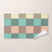 Seamless plaid pattern   bad handdoek (Handdoek)