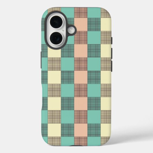 Seamless plaid pattern   Case-Mate iPhone case (Achterkant)