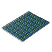 Seamless plaid pattern. Fabric pattern. Texturebac Notitieboek (Linkerzijde)