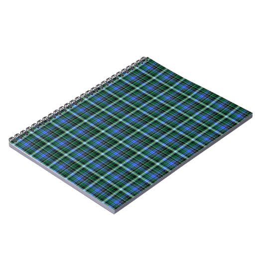 Seamless plaid pattern. Fabric pattern. Texturebac Notitieboek (Linkerzijde)