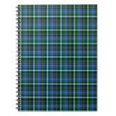 Seamless plaid pattern. Fabric pattern. Texturebac Notitieboek (Voorkant)