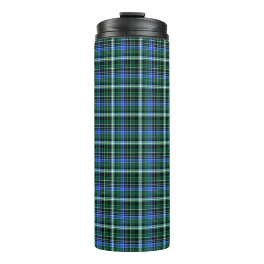 Seamless plaid pattern. Fabric pattern. Texturebac Thermosbeker (Voorkant)