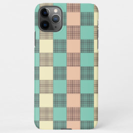 Seamless plaid pattern   iPhone 11Pro max hoesje