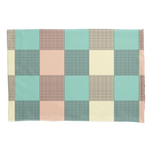 Seamless plaid pattern   kussensloop (Voorkant-Links)