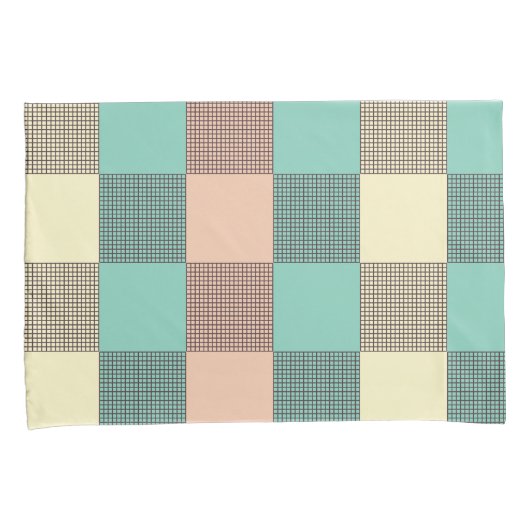 Seamless plaid pattern   kussensloop (Voorkant-Rechts)
