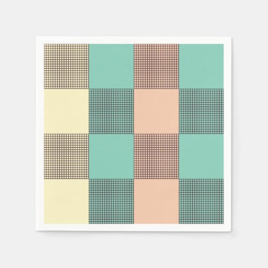 Seamless plaid pattern   servet (Voorkant)