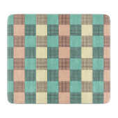 Seamless plaid pattern   snijplank (Voorkant)