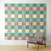 Seamless plaid pattern   wandkleed (In Situ (horizontaal))