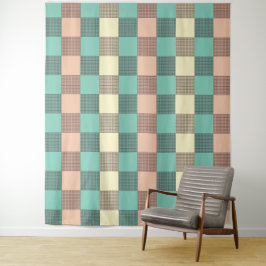 Seamless plaid pattern   wandkleed