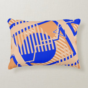 Seamless Pop Art Pattern. Abstract Color Texture w Accent Kussen