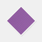 Seamless purple background polka dot pattern  servet (Hoek)