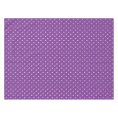 Seamless purple background polka dot pattern  tafelkleed (Voorkant (Horizontaal))