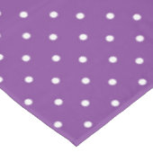 Seamless purple background polka dot pattern  tafelkleed (Gekanteld)