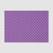 Seamless purple background polka dot pattern  tissuepapier (Voorkant)