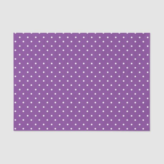 Seamless purple background polka dot pattern  tissuepapier (Voorkant)