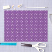 Seamless purple background polka dot pattern  tissuepapier (Craft)