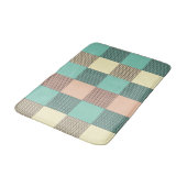 Seamless retro pattern with rounded squares bath m badmat (Gekanteld)