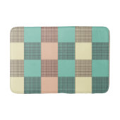 Seamless retro pattern with rounded squares bath m badmat (Voorkant)