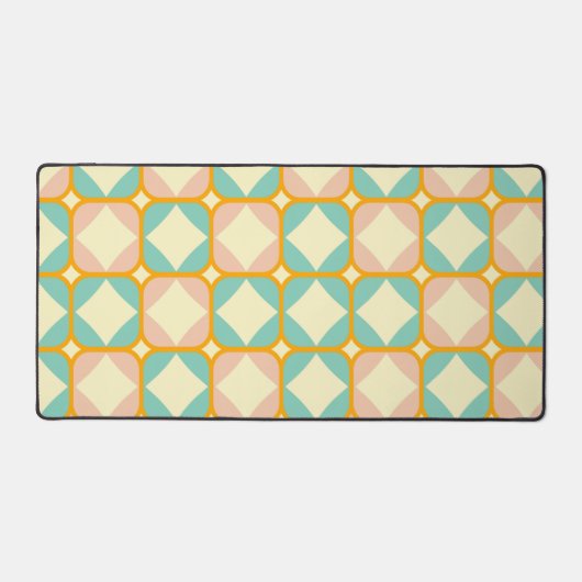 Seamless retro pattern with rounded squares bureaumat (Voorkant)