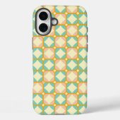 Seamless retro pattern with rounded squares Case-Mate iPhone case (Achterkant)