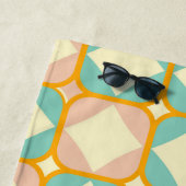 Seamless retro pattern with rounded squares strandlaken (In situ)