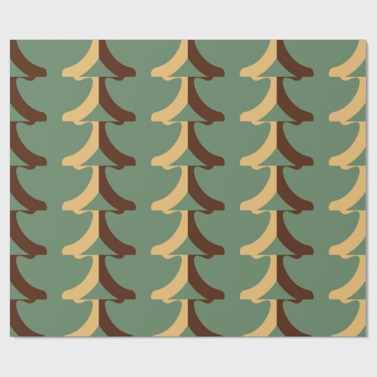 Seamless retro pattern with vertical elements abs cadeaupapier (Vlak)
