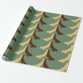 Seamless retro pattern with vertical elements abs cadeaupapier (Uitgerold)