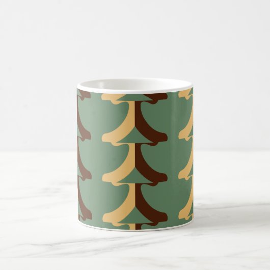 Seamless retro pattern with vertical elements abs koffiemok (Center)