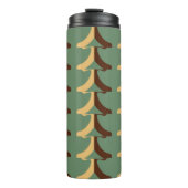 Seamless retro pattern with vertical elements abs thermosbeker (Voorkant)