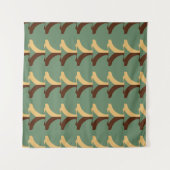 Seamless retro pattern with vertical elements abs wandkleed (Voorkant (horizontaal))